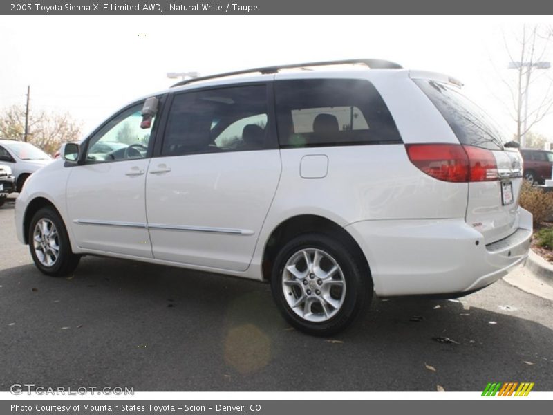 Natural White / Taupe 2005 Toyota Sienna XLE Limited AWD