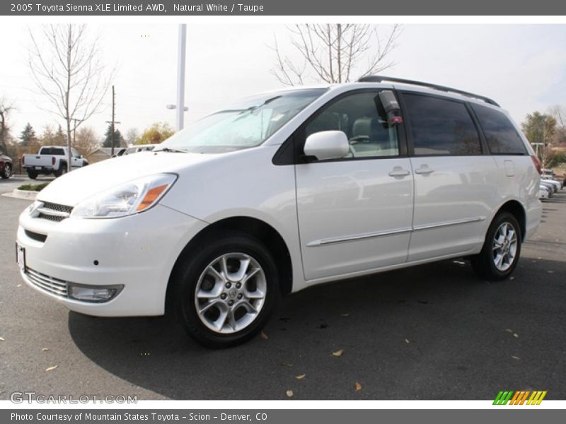 Natural White / Taupe 2005 Toyota Sienna XLE Limited AWD