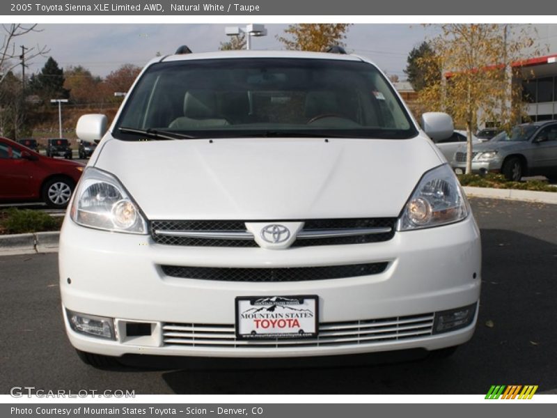 Natural White / Taupe 2005 Toyota Sienna XLE Limited AWD