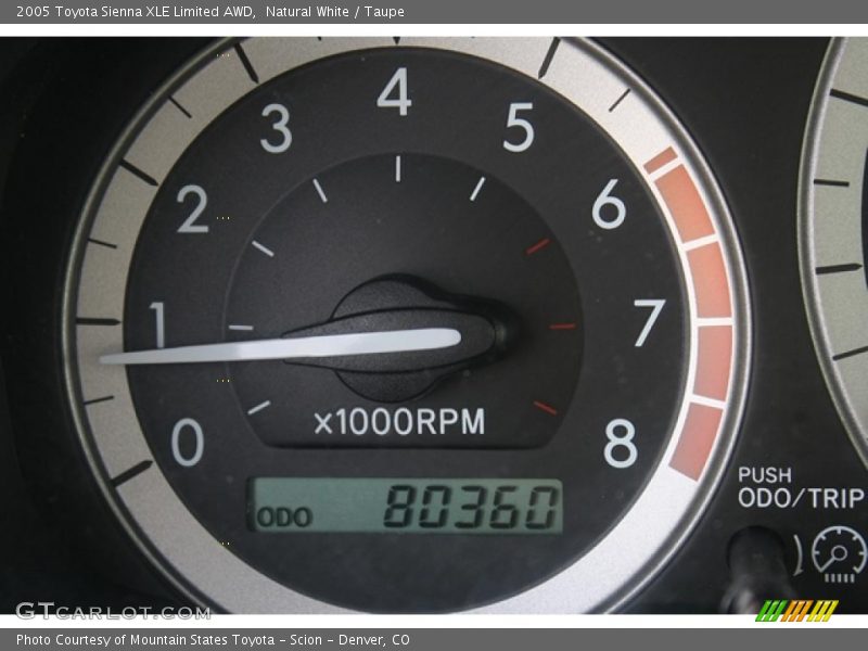 Natural White / Taupe 2005 Toyota Sienna XLE Limited AWD