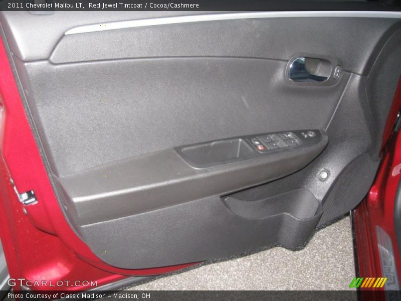 Red Jewel Tintcoat / Cocoa/Cashmere 2011 Chevrolet Malibu LT