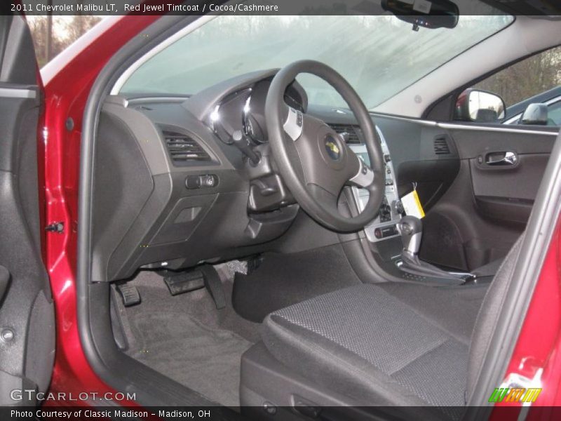 Red Jewel Tintcoat / Cocoa/Cashmere 2011 Chevrolet Malibu LT