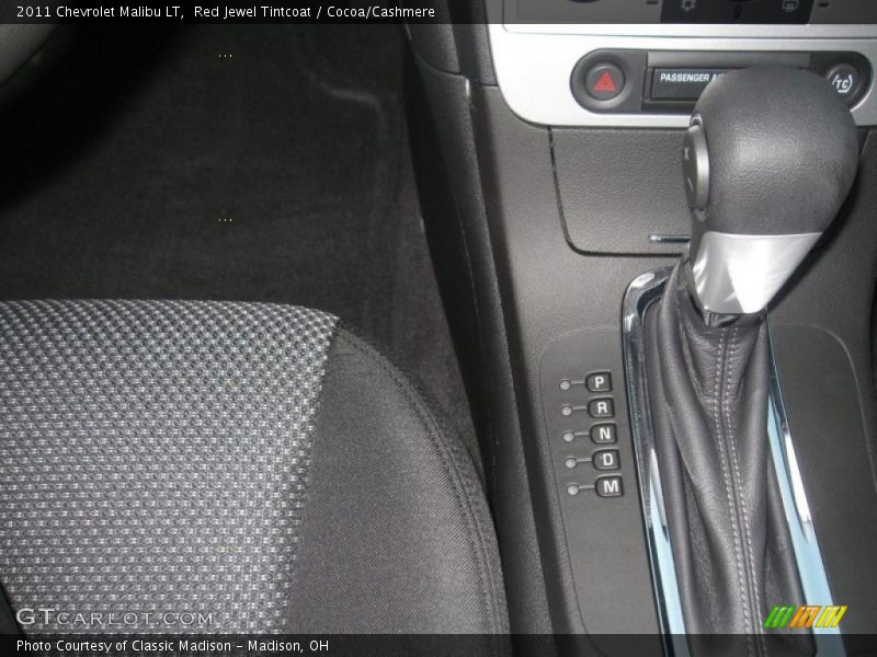 Red Jewel Tintcoat / Cocoa/Cashmere 2011 Chevrolet Malibu LT