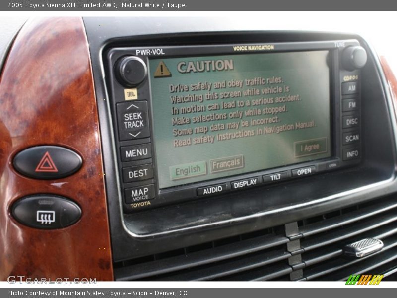 Natural White / Taupe 2005 Toyota Sienna XLE Limited AWD