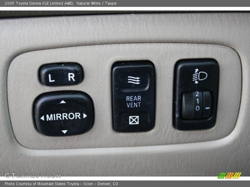 Natural White / Taupe 2005 Toyota Sienna XLE Limited AWD