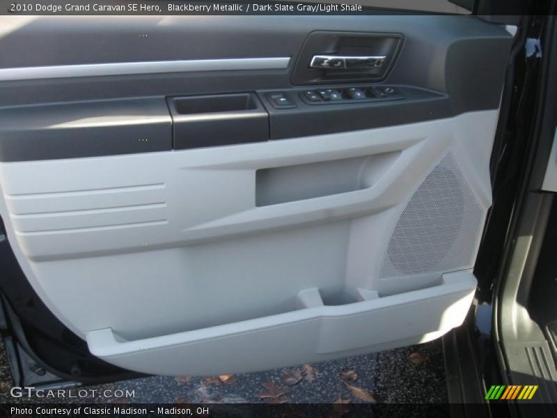 Blackberry Metallic / Dark Slate Gray/Light Shale 2010 Dodge Grand Caravan SE Hero