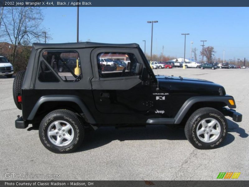  2002 Wrangler X 4x4 Black