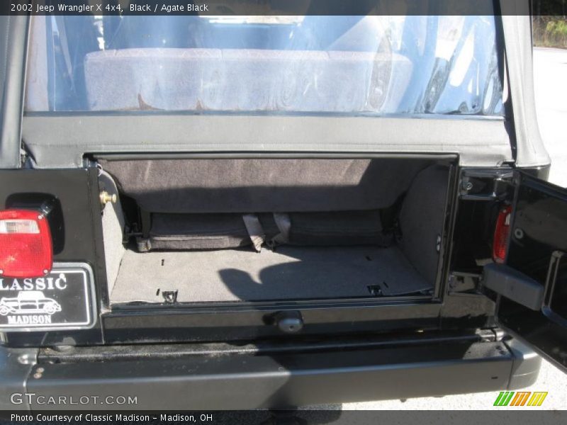 Black / Agate Black 2002 Jeep Wrangler X 4x4