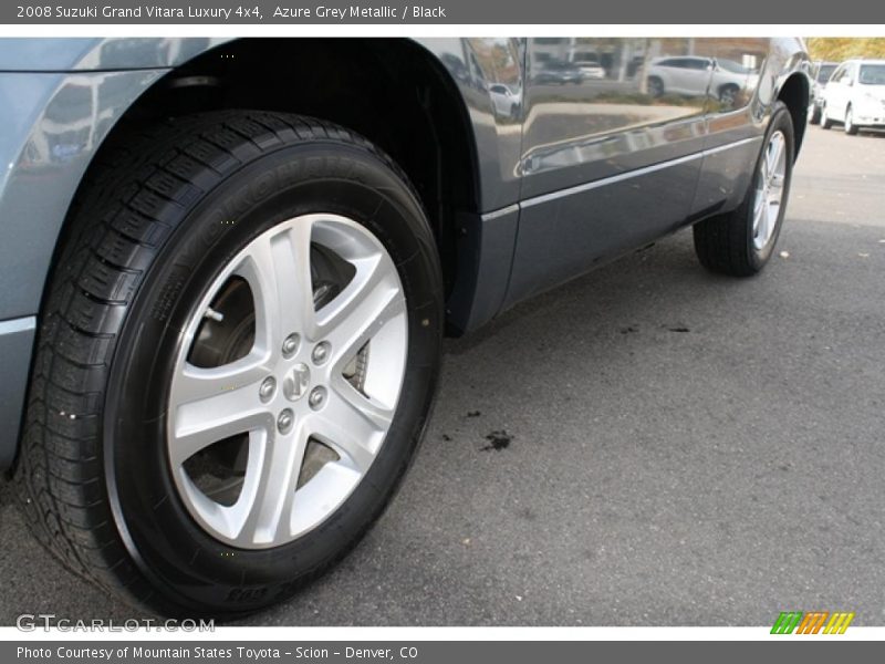 Azure Grey Metallic / Black 2008 Suzuki Grand Vitara Luxury 4x4