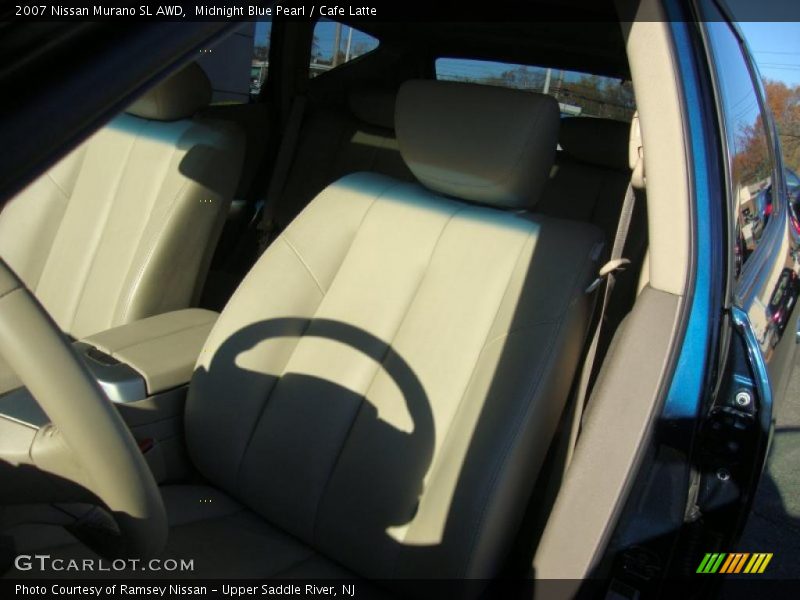 Midnight Blue Pearl / Cafe Latte 2007 Nissan Murano SL AWD