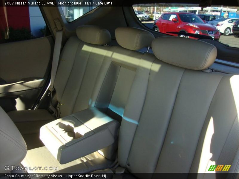 Midnight Blue Pearl / Cafe Latte 2007 Nissan Murano SL AWD