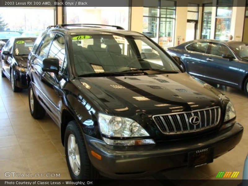 Black Onyx / Black 2003 Lexus RX 300 AWD