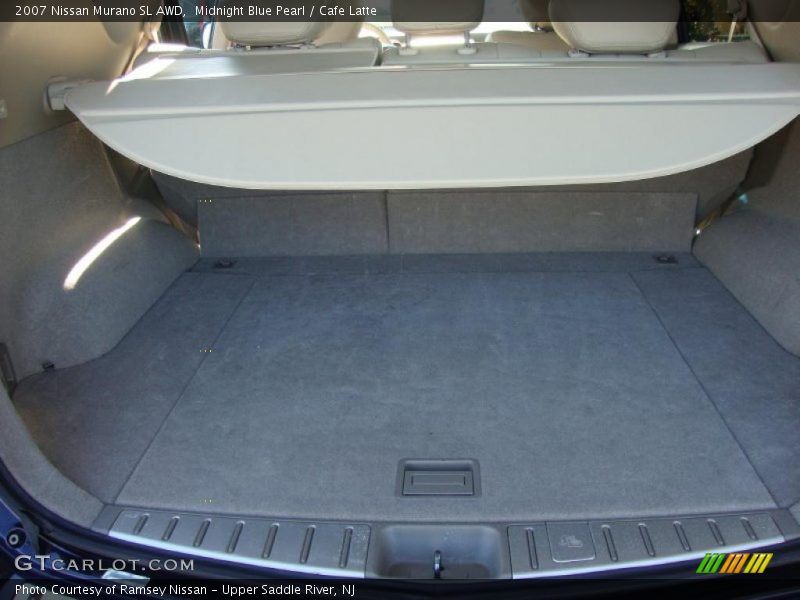Midnight Blue Pearl / Cafe Latte 2007 Nissan Murano SL AWD
