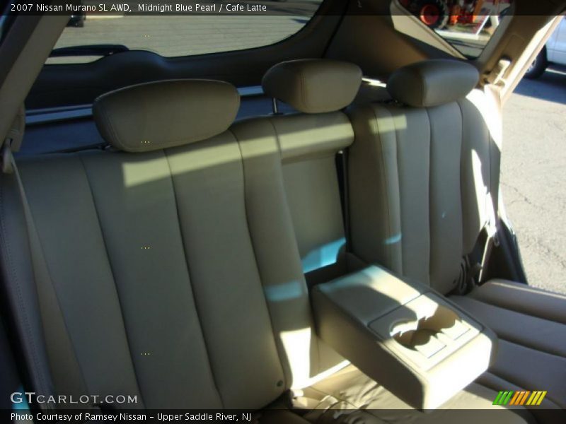 Midnight Blue Pearl / Cafe Latte 2007 Nissan Murano SL AWD