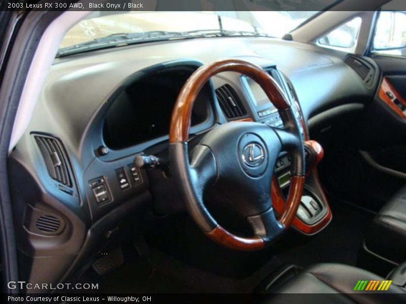 Black Onyx / Black 2003 Lexus RX 300 AWD