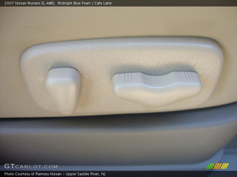 Midnight Blue Pearl / Cafe Latte 2007 Nissan Murano SL AWD