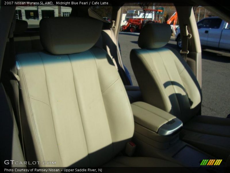 Midnight Blue Pearl / Cafe Latte 2007 Nissan Murano SL AWD