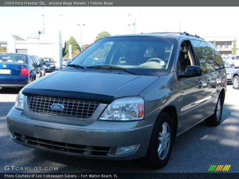 Arizona Beige Metallic / Pebble Beige 2004 Ford Freestar SEL