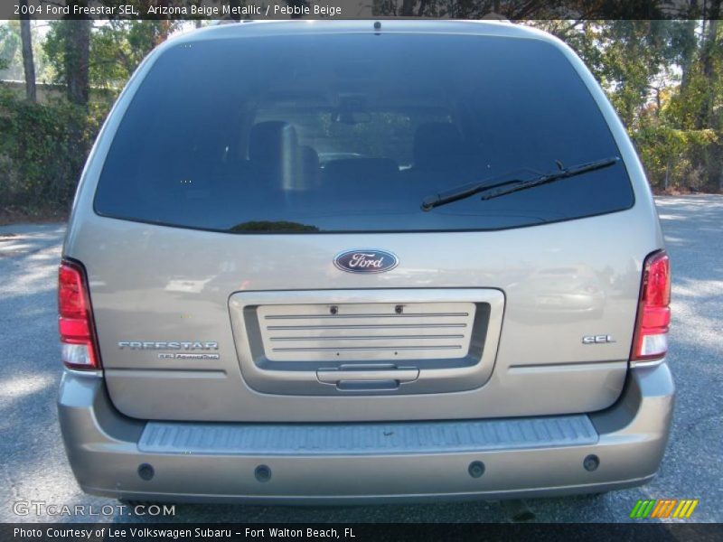 Arizona Beige Metallic / Pebble Beige 2004 Ford Freestar SEL