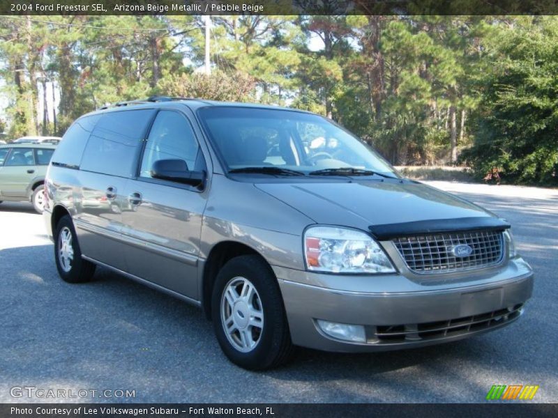 Arizona Beige Metallic / Pebble Beige 2004 Ford Freestar SEL