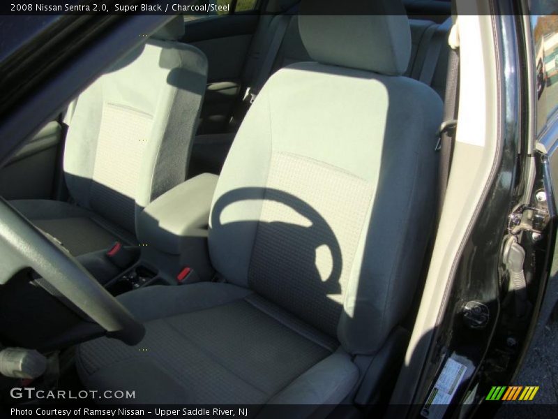 Super Black / Charcoal/Steel 2008 Nissan Sentra 2.0