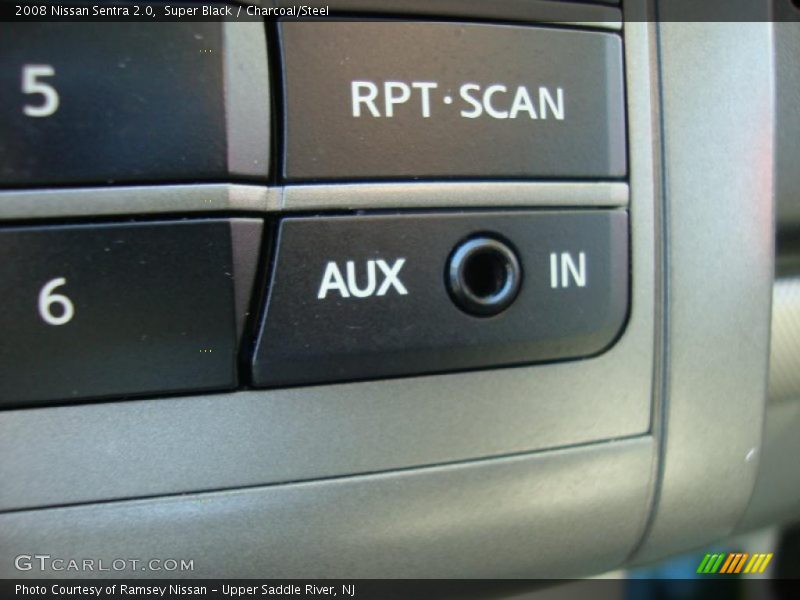 Super Black / Charcoal/Steel 2008 Nissan Sentra 2.0