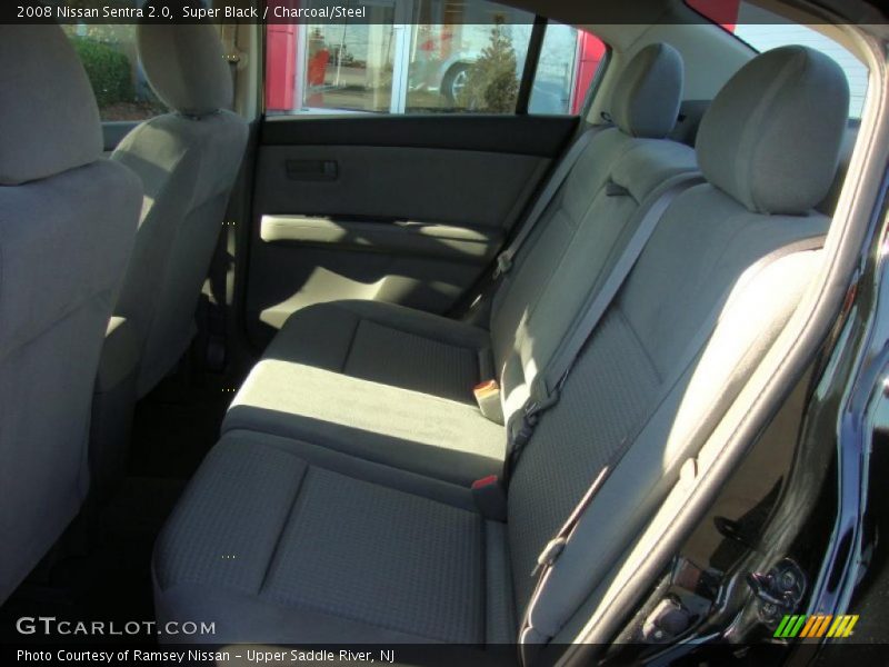 Super Black / Charcoal/Steel 2008 Nissan Sentra 2.0