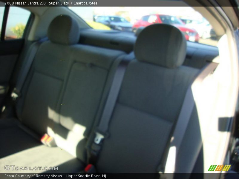 Super Black / Charcoal/Steel 2008 Nissan Sentra 2.0