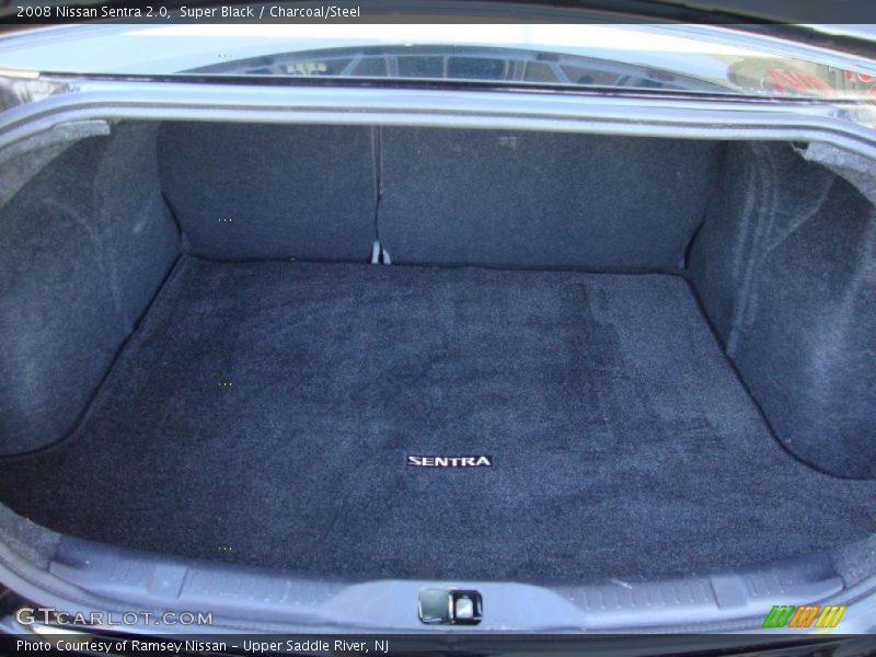 Super Black / Charcoal/Steel 2008 Nissan Sentra 2.0