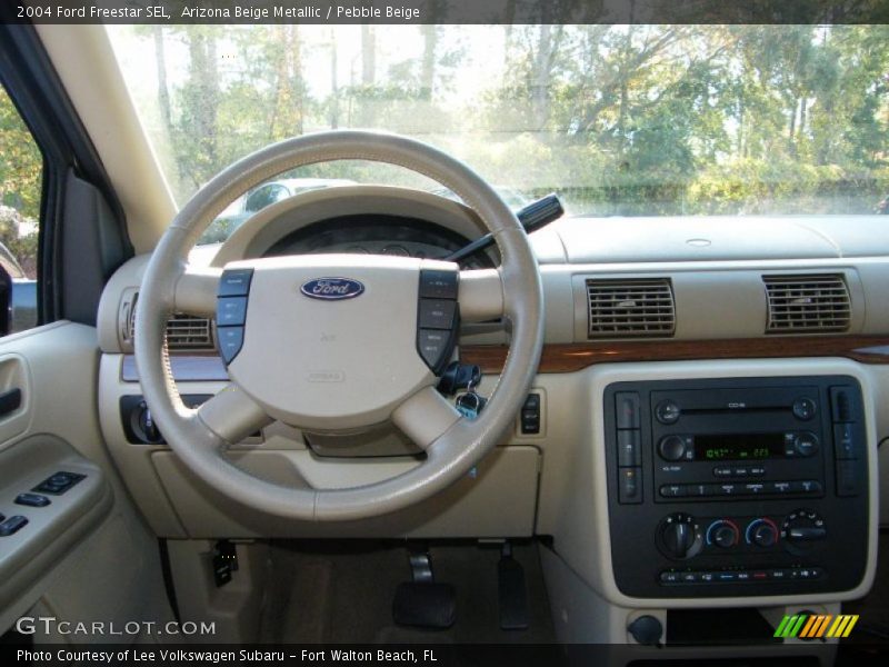 Dashboard of 2004 Freestar SEL