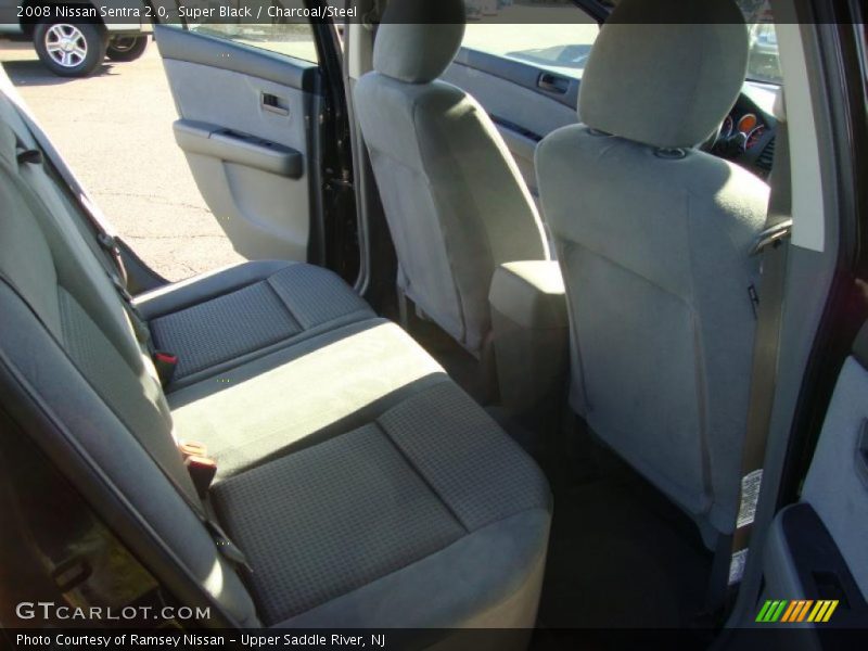 Super Black / Charcoal/Steel 2008 Nissan Sentra 2.0