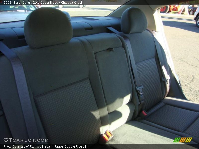 Super Black / Charcoal/Steel 2008 Nissan Sentra 2.0