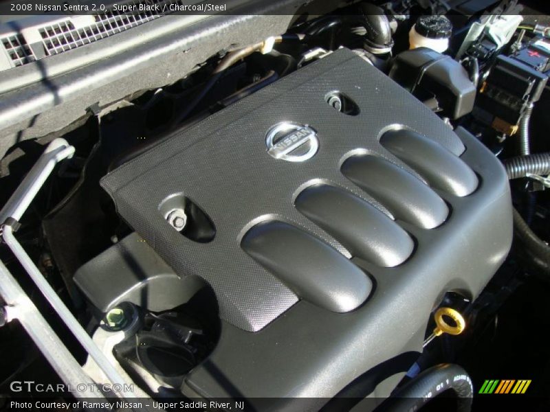 Super Black / Charcoal/Steel 2008 Nissan Sentra 2.0