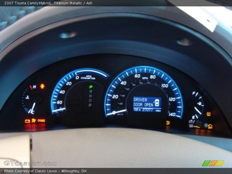 Titanium Metallic / Ash 2007 Toyota Camry Hybrid