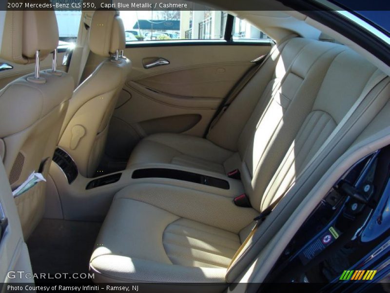 Capri Blue Metallic / Cashmere 2007 Mercedes-Benz CLS 550