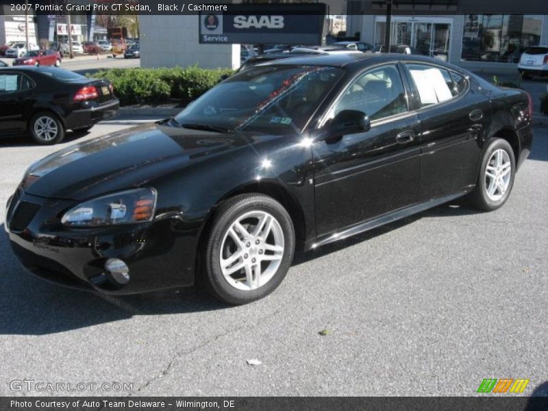 Black / Cashmere 2007 Pontiac Grand Prix GT Sedan