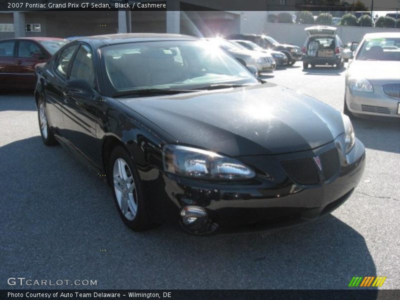 Black / Cashmere 2007 Pontiac Grand Prix GT Sedan