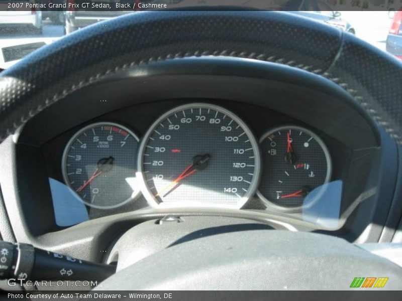 Black / Cashmere 2007 Pontiac Grand Prix GT Sedan