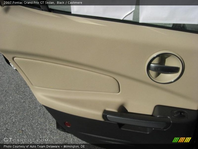 Black / Cashmere 2007 Pontiac Grand Prix GT Sedan
