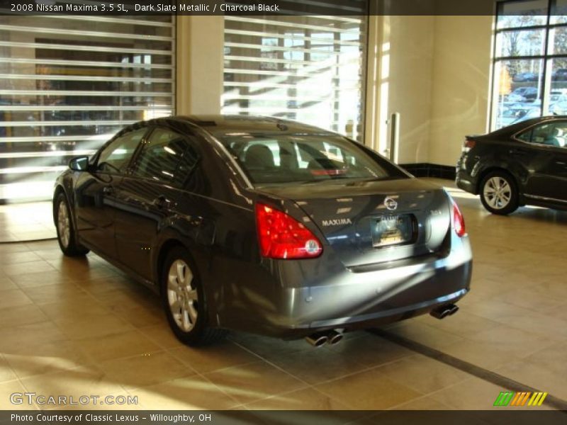 Dark Slate Metallic / Charcoal Black 2008 Nissan Maxima 3.5 SL