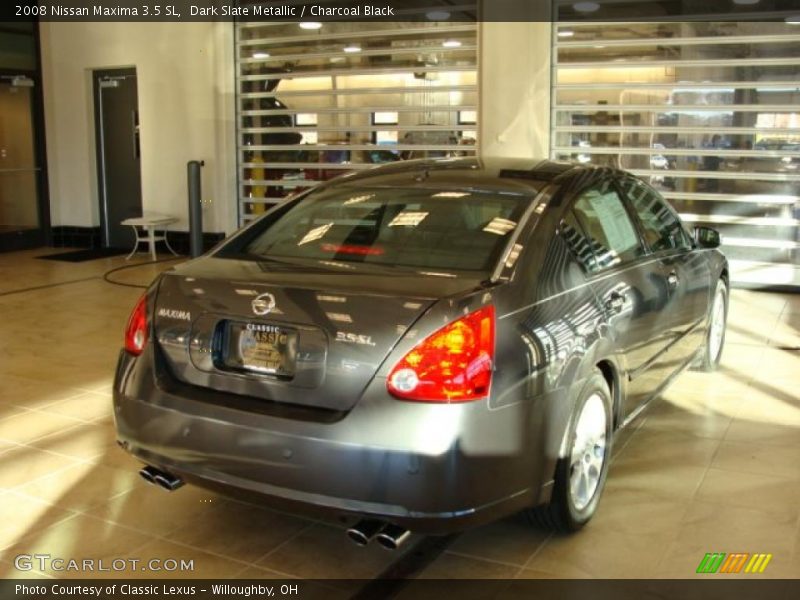 Dark Slate Metallic / Charcoal Black 2008 Nissan Maxima 3.5 SL