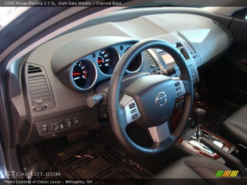  2008 Maxima 3.5 SL Charcoal Black Interior