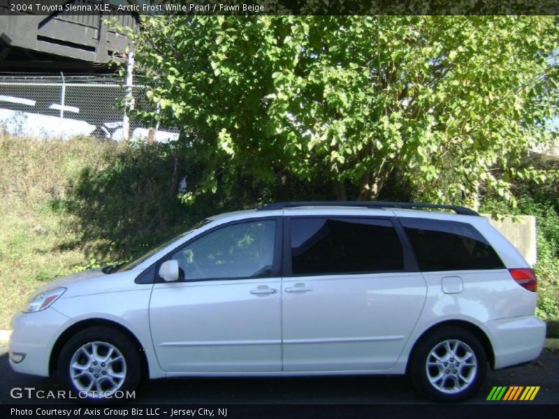 Arctic Frost White Pearl / Fawn Beige 2004 Toyota Sienna XLE