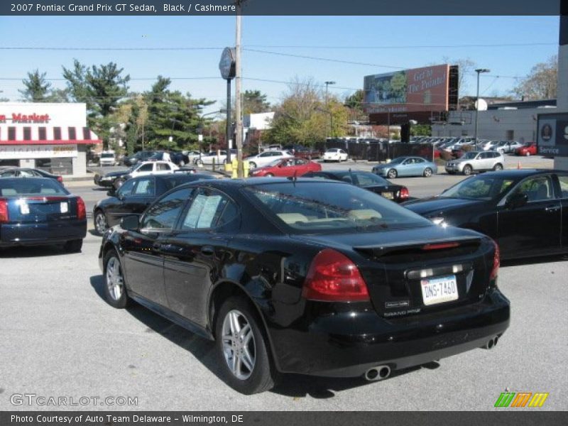 Black / Cashmere 2007 Pontiac Grand Prix GT Sedan