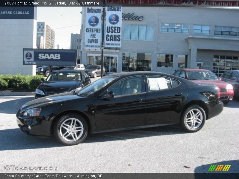 Black / Cashmere 2007 Pontiac Grand Prix GT Sedan