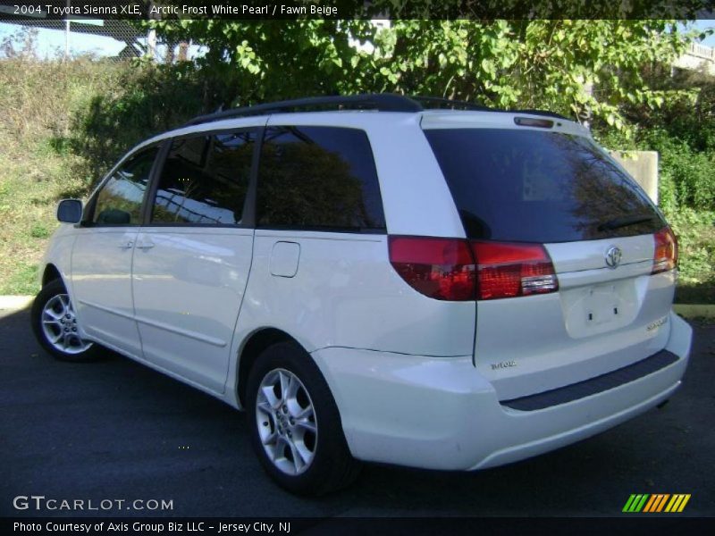 Arctic Frost White Pearl / Fawn Beige 2004 Toyota Sienna XLE