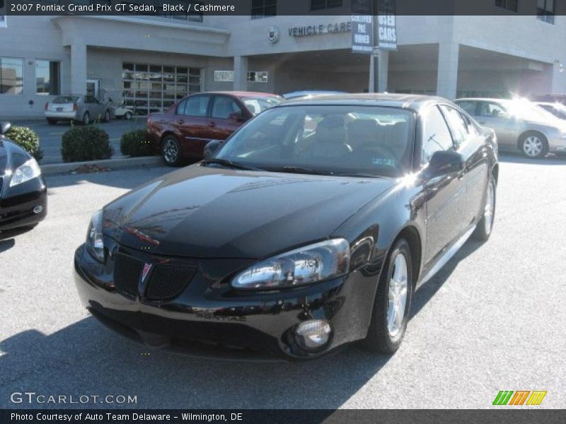 Black / Cashmere 2007 Pontiac Grand Prix GT Sedan