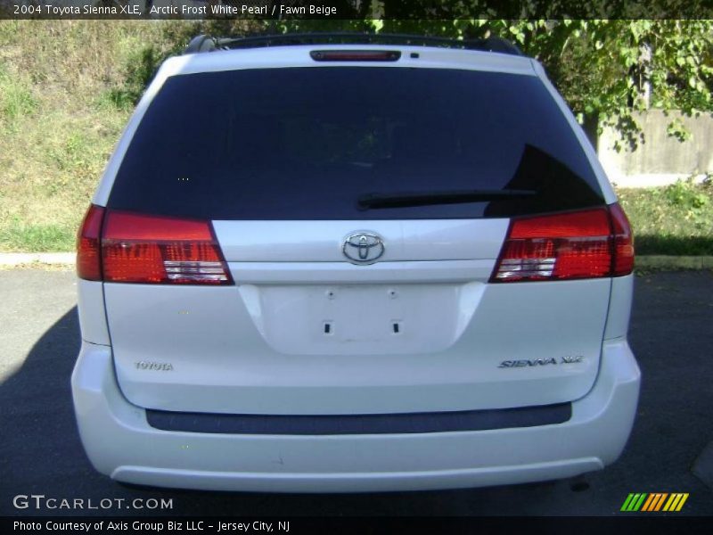 Arctic Frost White Pearl / Fawn Beige 2004 Toyota Sienna XLE