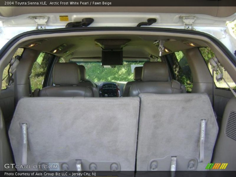 Arctic Frost White Pearl / Fawn Beige 2004 Toyota Sienna XLE