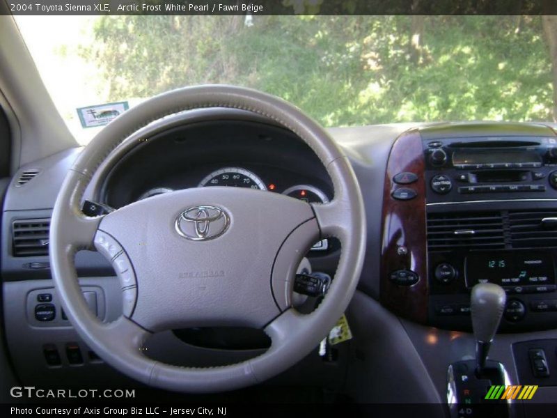 Arctic Frost White Pearl / Fawn Beige 2004 Toyota Sienna XLE